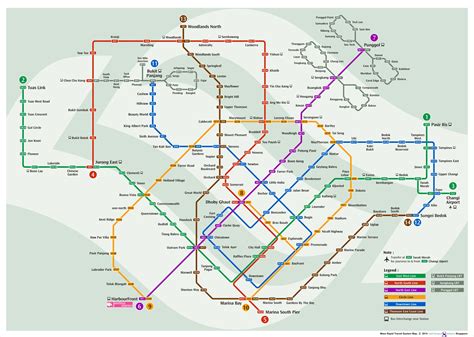 Lta Unveils Thomson East Coast Mrt Line And This Is How The New Network