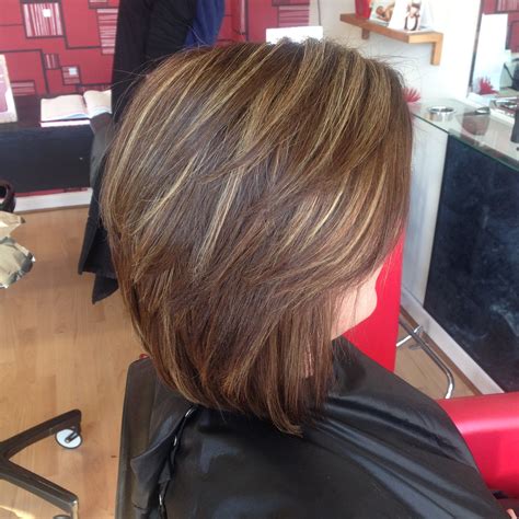 The swirl that the bun creates will look a little bit like a scoop of chocolate and vanilla ice cream. Beautiful short hair with a natural warm medium brown base ...