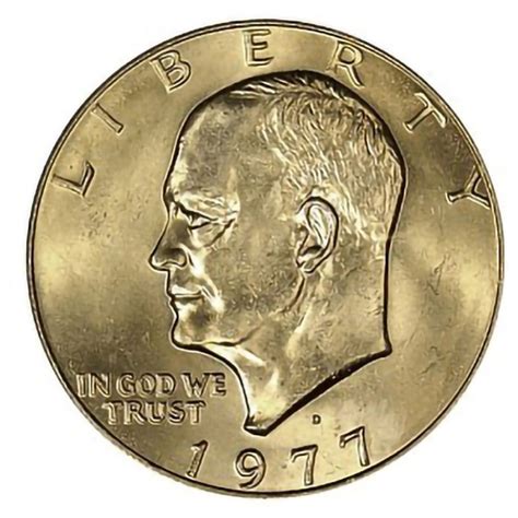 1977 D Eisenhower Dollar Collectible Eisenhower Ike Dollars At