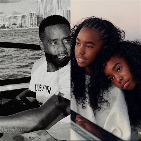 Puff Daddy Celebrates His Twin Daughters As They Turn 14 Today