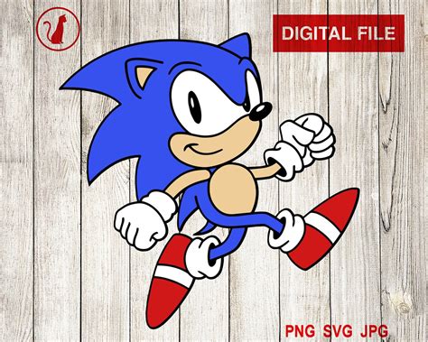 Sonic The Hedgehog Svg Sonic Svg Layered Sonic Svg Etsy Italia Images