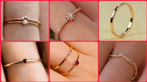 Simple Gold Ring Design 2020 Light Weight Gold Ring Design For
