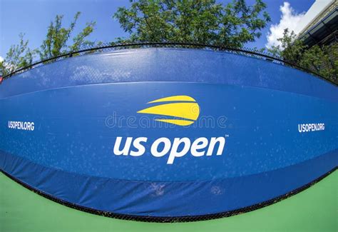 Us Open Logo At Billie Jean King National Tennis Center During 2019 Us
