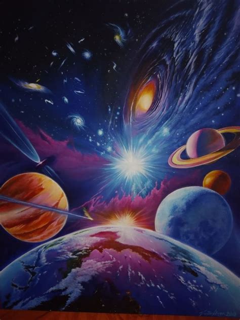 Cosmos Por Wolfknight Otros Dibujando Net Pintura De Galaxias