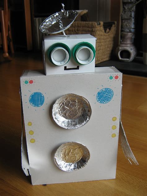 The Craft Arty Kid Old Blog Robot Craft Session