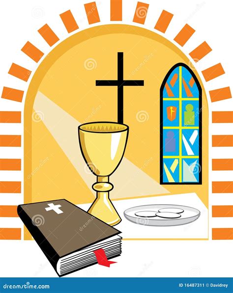 Holy Communion Stock Vector Illustration Of Sacrament 16487311