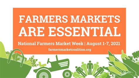 The 2021 National Farmers Market Week Toolkit Is Here Farmers Market