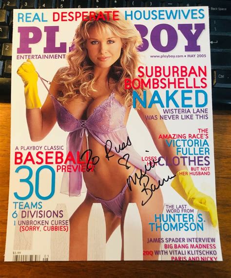 Michelle Baena Personally Signed To Russ Playbabe Cover Model Autograph EBay