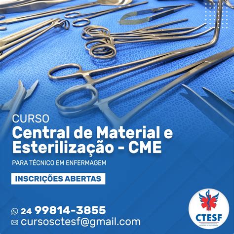 Central De Material E Esterilização Cme