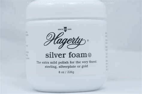 Hagerty Silver Foam Extra Mild Polish For Sterling Silver Silverplate