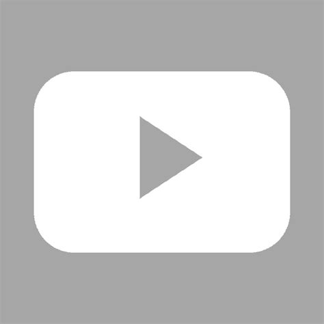 Youtube Pastel Grey App Icon Icône Application Logo Application Iphone