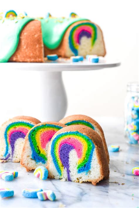 Hidden Rainbow Cake — Buttermilk Rainbow Cake Cake Surprise Cake