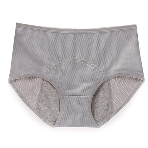 women menstrual period panties breathable holes briefs leakproof underwear m xxl buy at a low