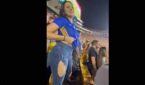 Modelo De Onlyfans Fue Vetada Del Estadio De Los Tigres Por Su Festejo De Gol Esto En L Nea