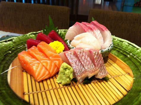 My First Plating For Sashimi Moriawase New Menu Sashimi Japanese