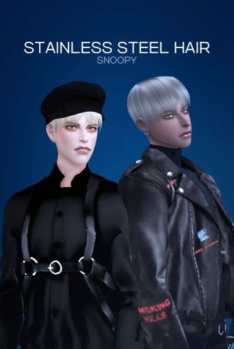 Stainless Steel Hair At Snoopy Sims 4 Updates
