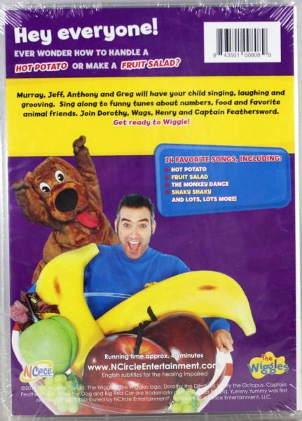 The Wiggles Yummy Yummy New Dvd Wiggle Learn Sing And Dance