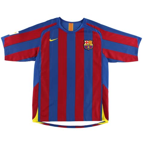 2005 06 Barcelona Nike Home Shirt S 195970