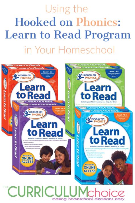 Using Hooked On Phonics Learn To Read Program In Your Homeschool The Curriculum Choice