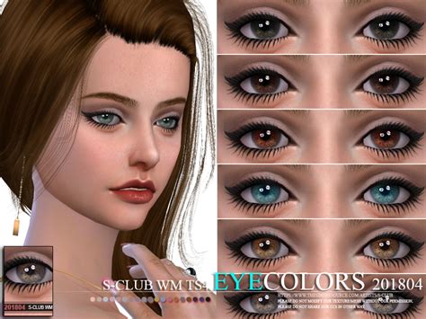 The Sims Resource S Club Wm Ts4 Eyecolors 201804