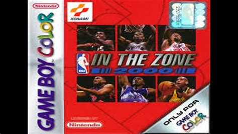 Nba In The Zone 2000gameboy Color Philadelphia 76ers Vs Seattle