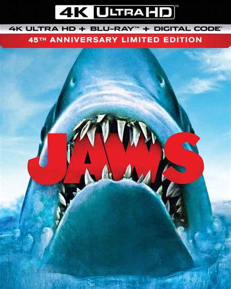 ‘jaws 4k Blu Ray Official Release Date Details And Pre Orders Hd Report