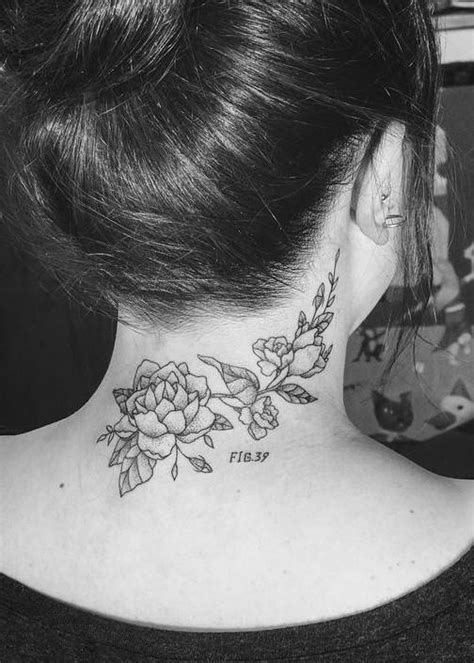 Back Neck Tattoo Designs Female With Meaning Best Design Idea