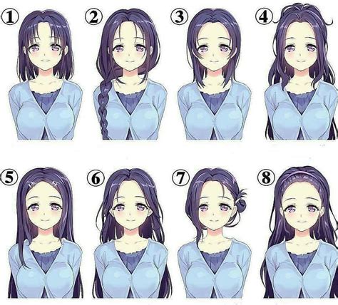 Dibujo Anime Rostros Anime Dibujos De Peinados Dibujos Dibujo De Pelo
