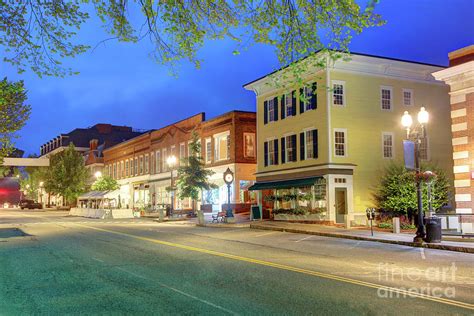 Downtown Hanover New Hampshire Photograph By Denis Tangney Jr Fine