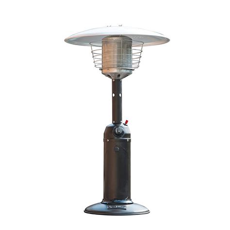 If an energy efficient table top patio heater that can be used all year round is something you're after then this may be your call. Legacy Heating 11,000 BTU Mocha Table Top Gas Patio Heater ...