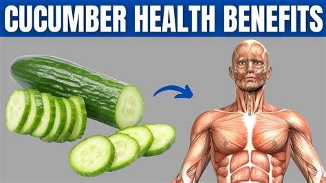 Cucumber Benefits 16 Impressive Health Benefits Of Cucumber Youtube