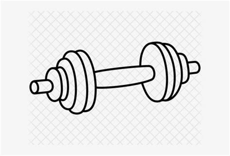 Dumbbells Clipart Drawing Dumbbell Free Transparent Png Download