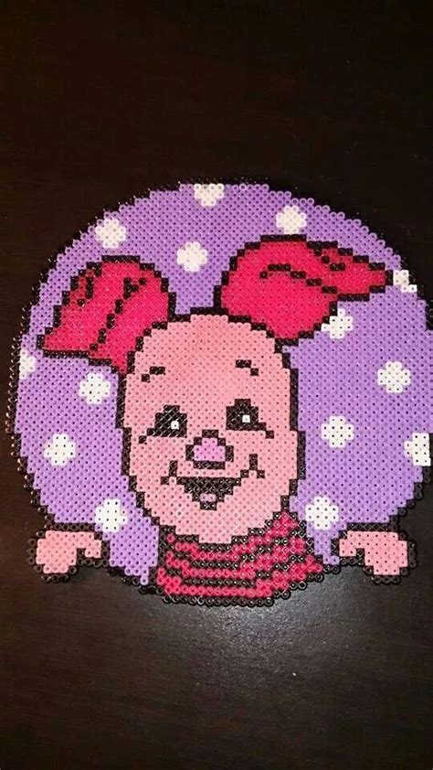 Piglet Winnie Perler Beads By Nadja Jensen Pattern