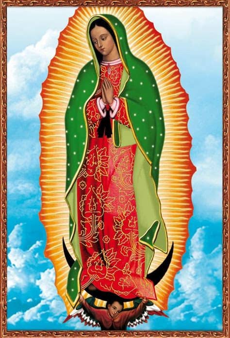 Mostrando en su bella imagen su embarazo, presencia viva de jesús. Aparicion Virgen de Guadalupe 1.0 APK Download - Android ...