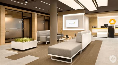 Concept Modern Bank Interior Design
