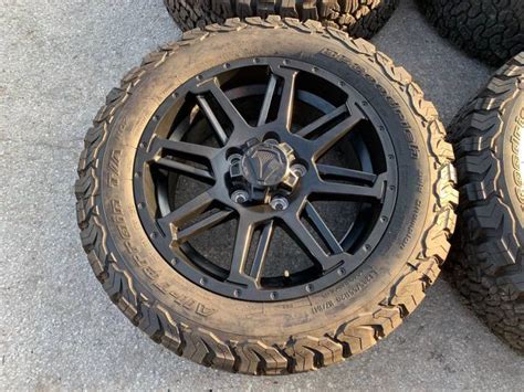 New 20” Toyota Tss Black Rims And Bfg Ko2 Tires Factory Wheels Tundra Trd