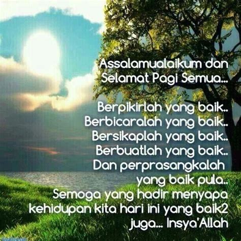 Iringan doa dalam ucapan selamat ulang tahun islami. Gambar Ucapan Assalamualaikum Selamat Pagi - status wa galau