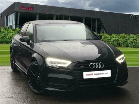 2020 Audi A3 Saloon Black Edition Tfsi 300 Ps S Tronic Auto Saloon