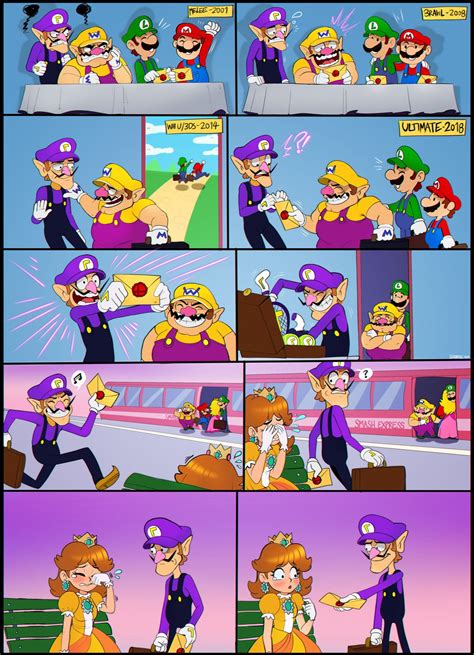 shadman of all people provides a wholesome explanation waluigi s smash snub know your meme