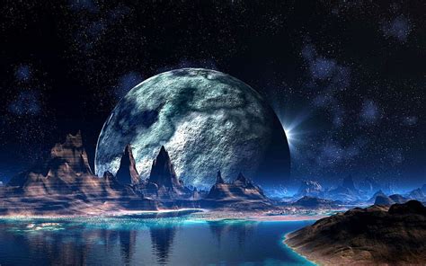 1920x1080px 1080p Free Download Space Planet Surface Planets River