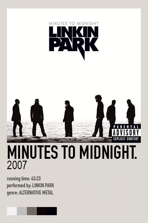 Minutes To Midnight Album Poster
