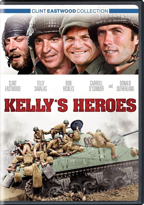 Kellys Heroes 1970 Eastwood Movies Classic Movie Posters Kellys