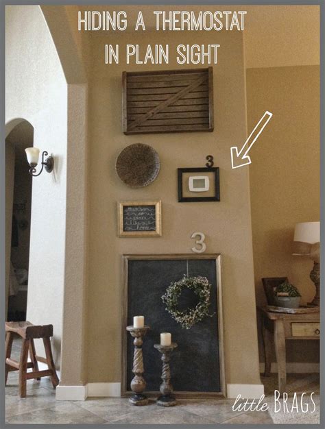 Similarly, an open window, an open bathroom door after a hot shower, or a hot wall that receives a lot of sunlight during the day are not ideal to have around thermostats. Little Brags: Hiding A Thermomstat In Plain Sight
