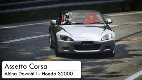 Assetto Corsa Akina Downhill With The Honda S Youtube