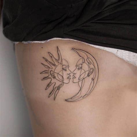 Sun And Moon Tattoos Meaning And 47 Best Design Ideas Artofit