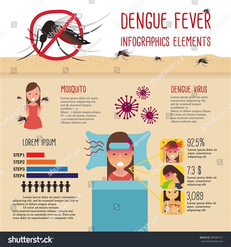 Dengue Fever Infographics 库存矢量图（免版税）489984121 Shutterstock
