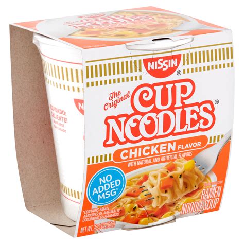 Nissin The Original Cup Noodles Chicken Flavor Ramen Noodle Soup