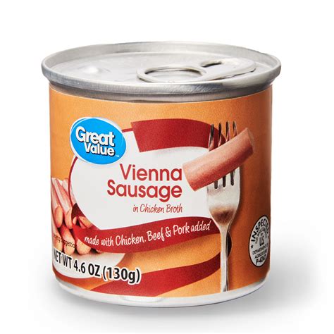 Great Value Vienna Sausage 46 Oz