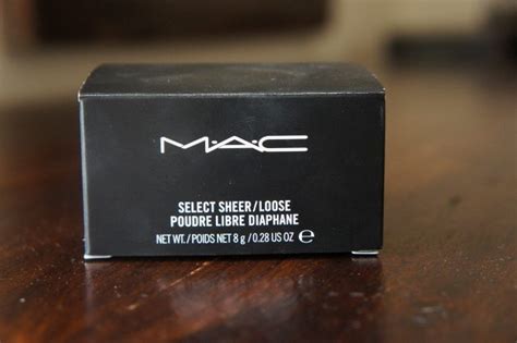 Mac Select Sheer Loose Powder