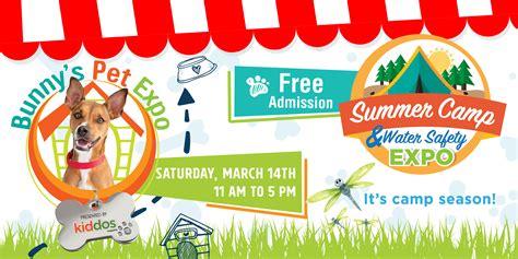 6,000 pet product buyers attended the show. Kiddos Magazine | 2020 Bunny's Pet Expo & Summer Camp Fair